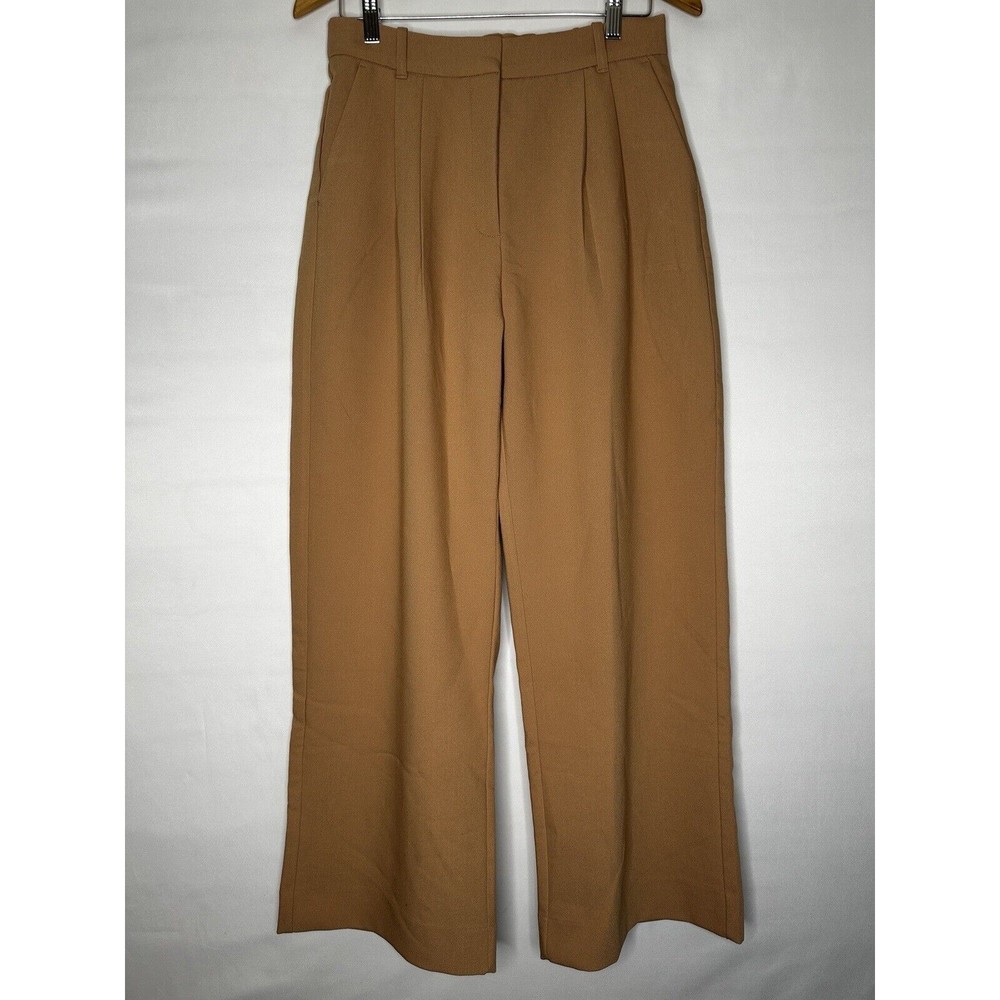 Abercrombie & Fitch Sloane Tailored Pant Brown Women’s Size 10 Short / 30 NEW